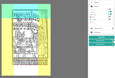 Layout regions display and template.